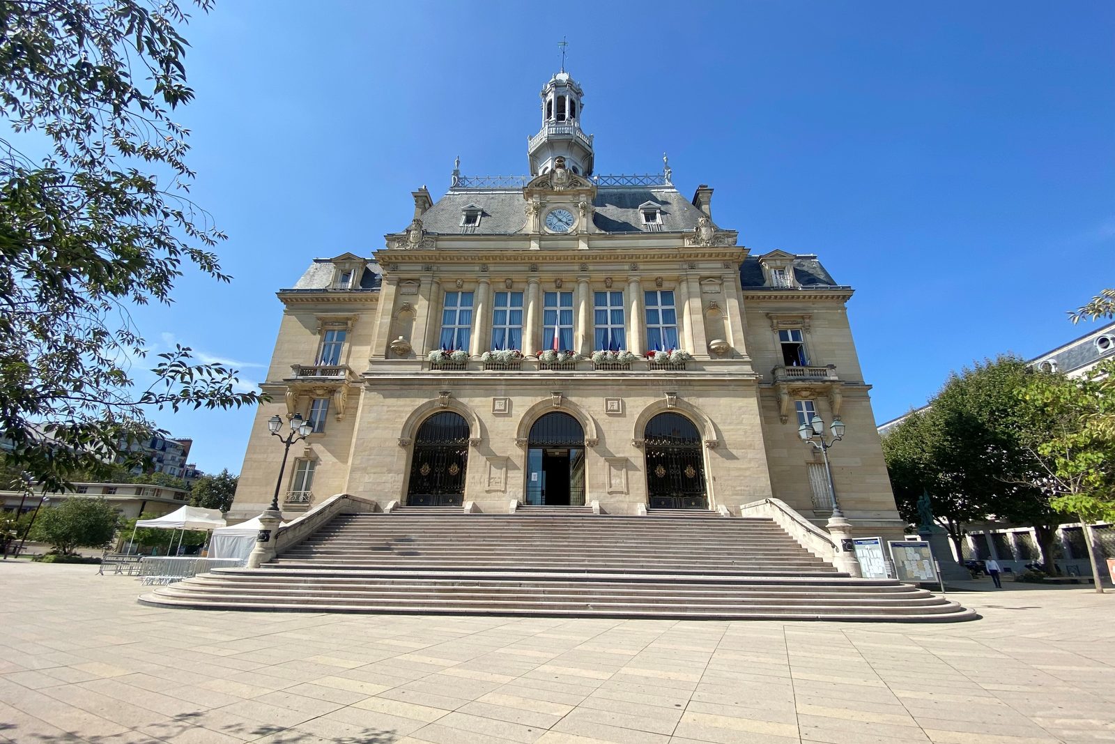 L'hôtel de ville d'Asnières-sur-Seine