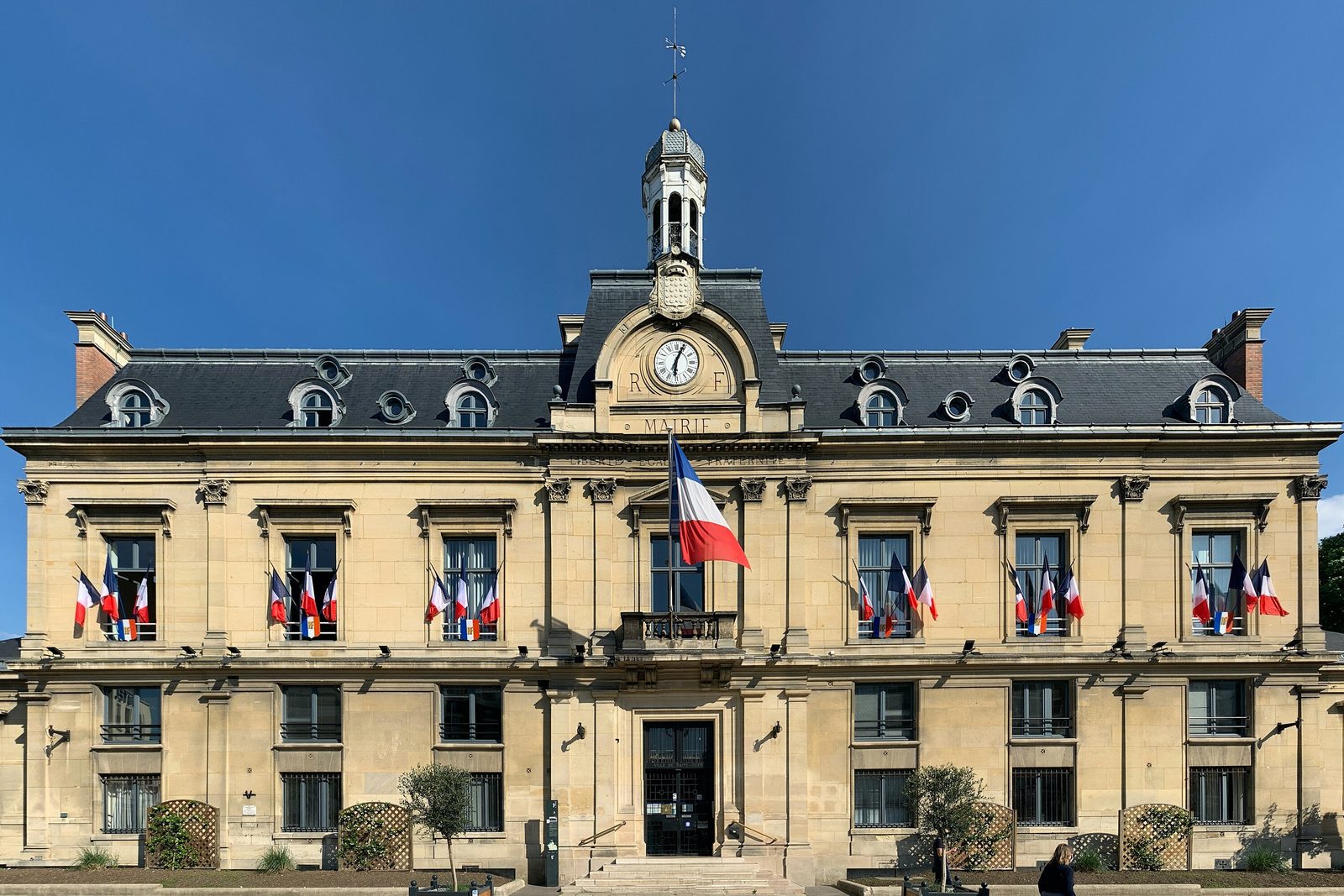 L'hôtel de ville de Saint-Ouen-sur-Seine