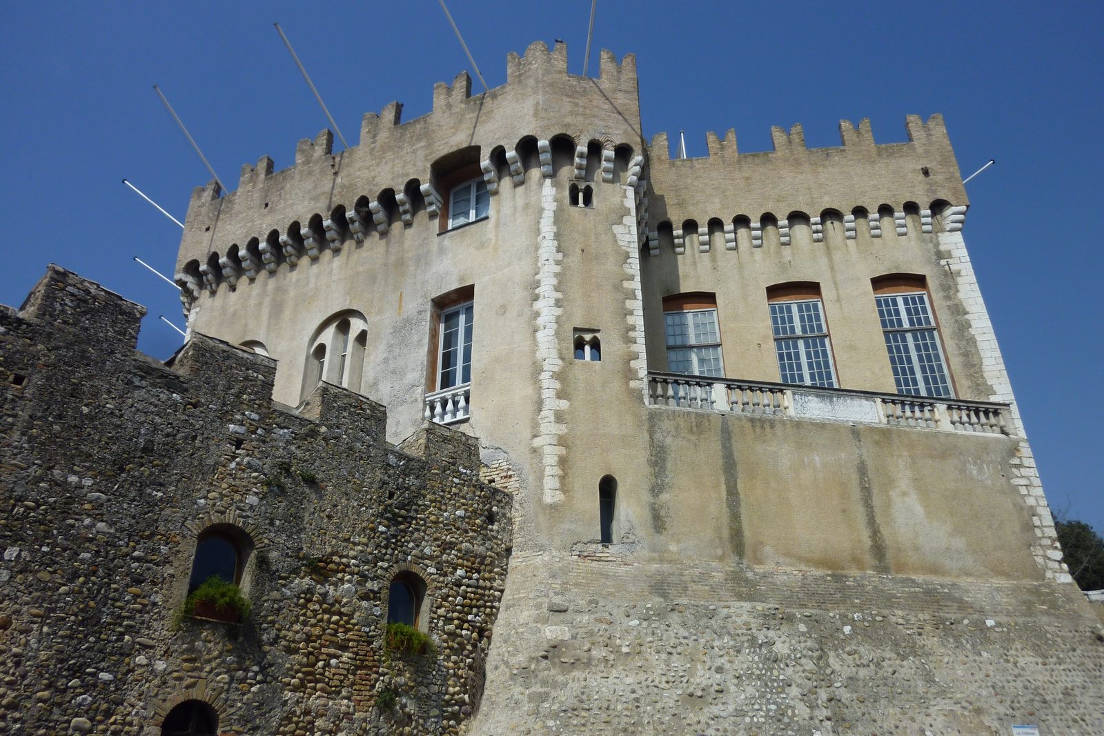 Le château Grimaldi, au Haut-de-Cagnes